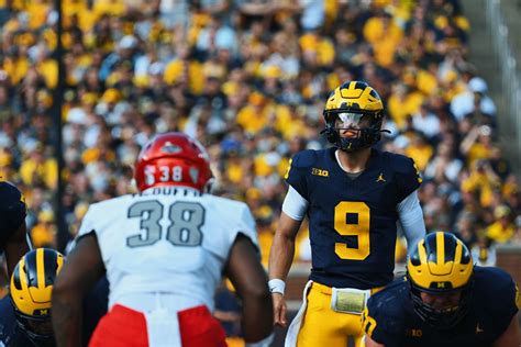 Michigan's JJ McCarthy Leading Wolverines In .